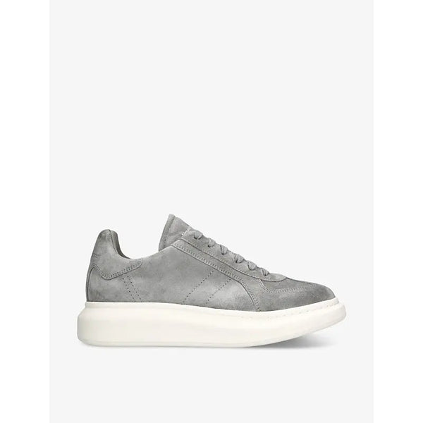 Alexander Mcqueen Men's Retro Show leather platform trainers | Alexander Mcqueen