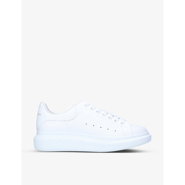 Alexander Mcqueen Men's Show chunky-sole suede low-top trainers