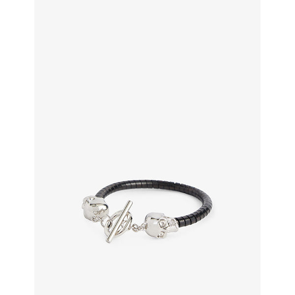 Alexander Mcqueen Skull T-Bar Bracelet