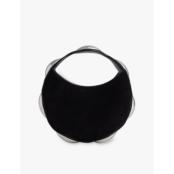 Alexander Wang Dome Circular leather top-handle bag | LYBSTORE