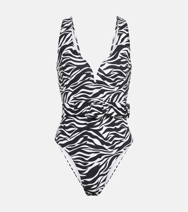 Alexandra Miro Kiki V-neck swimsuit | LYBSTORE