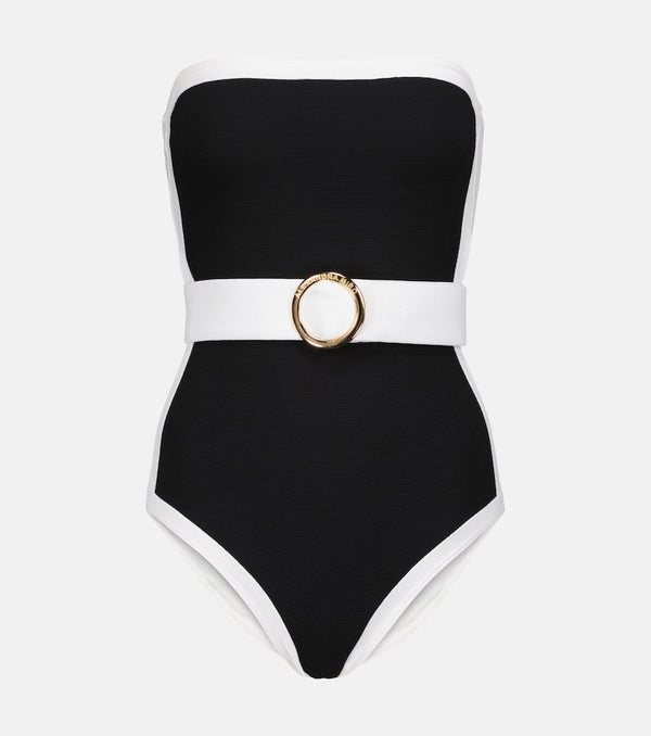 Alexandra Miro Whitney belted swimsuit | LYBSTORE