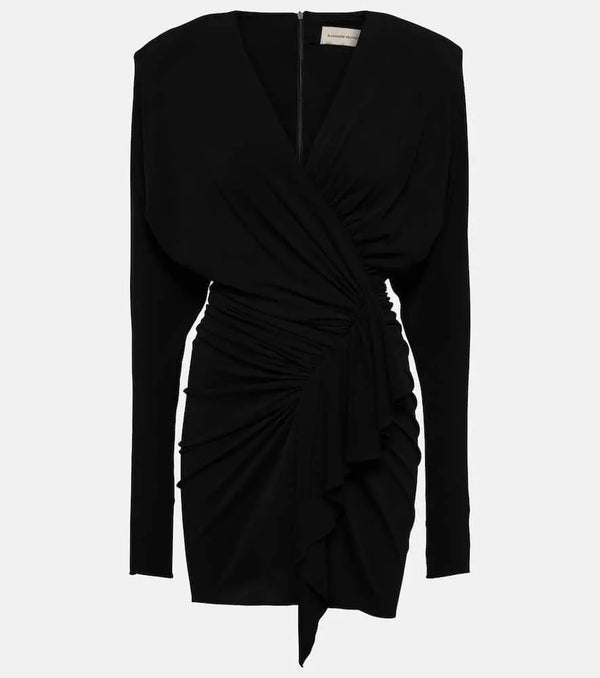 Alexandre Vauthier Draped jersey minidress | LYBSTORE