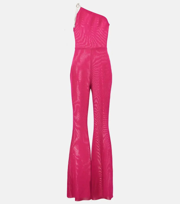 Alexandre Vauthier One-shoulder flared jumpsuit