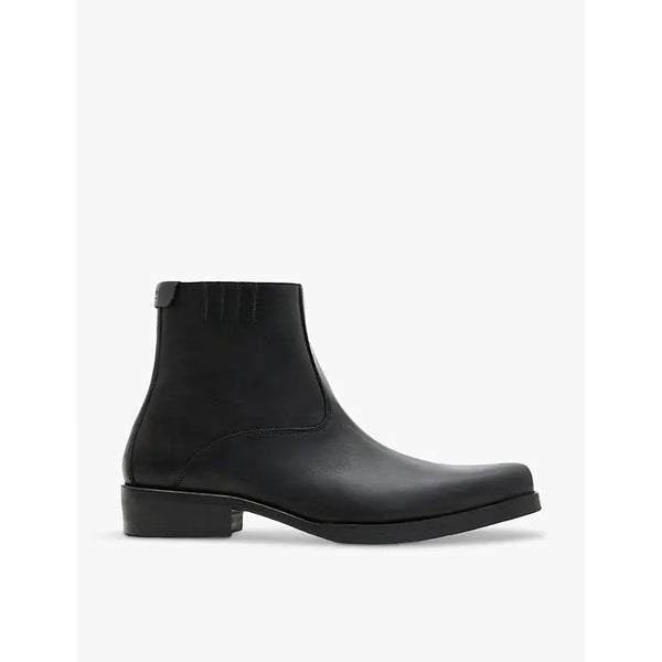 Allsaints Booker side-zip leather ankle boots