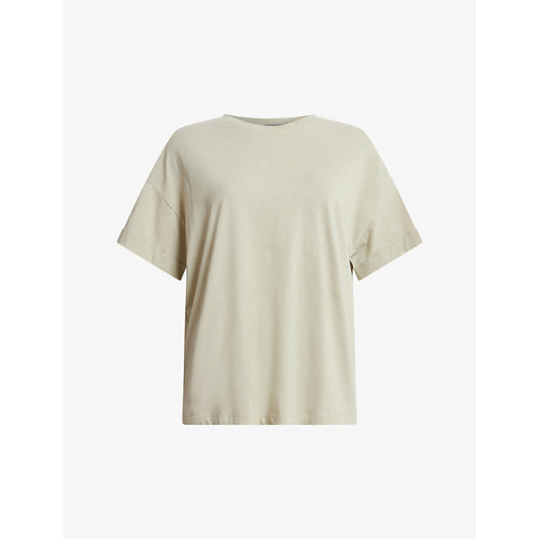 Womens Allsaints Briar relaxed-fit organic-cotton T-shirt