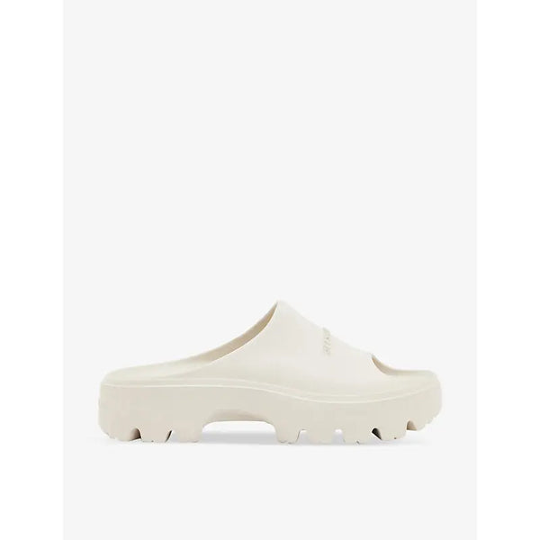 Allsaints Eclipse logo-embossed rubber sliders