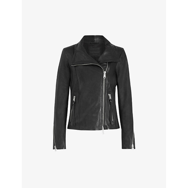 Womens Allsaints Ellis leather jacket