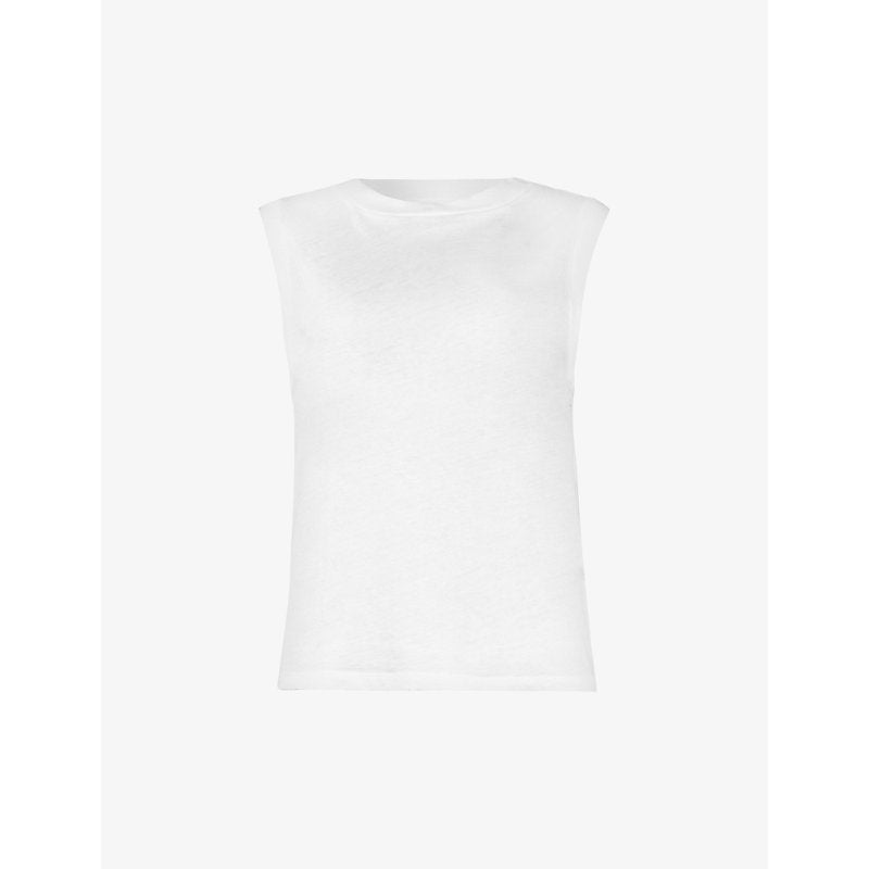 Allsaints Imogen sleeveless cotton top | LYBSTORE