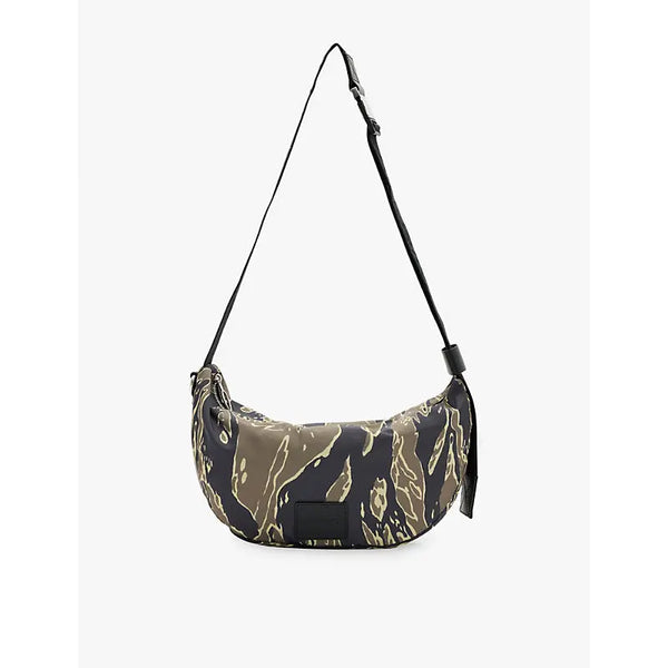 Allsaints Koy adjustable-strap recycled-polyester cross-body bag | Allsaints