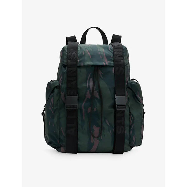 Allsaints Mars camo-print cotton-blend backpack | Allsaints