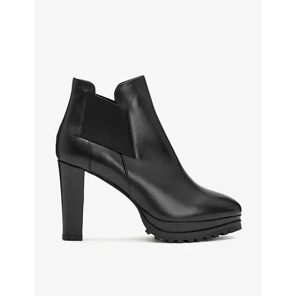 Allsaints Sarris platform heeled leather boots