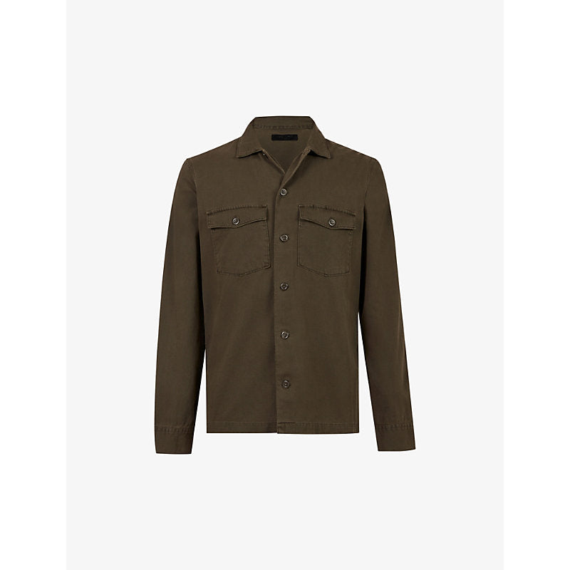 Allsaints Spotter regular-fit cotton shirt