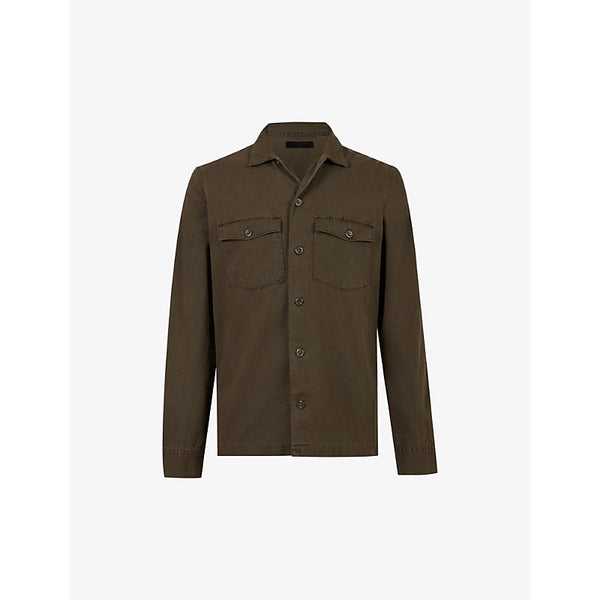 Mens Allsaints Spotter regular-fit cotton shirt