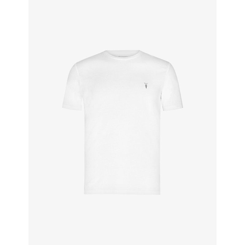 Allsaints Tonic crewneck cotton-jersey T-shirt | LYBSTORE