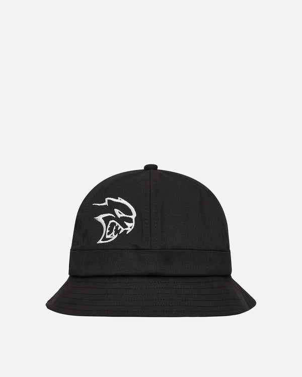 Alltimers Hell Demon Embroidered Bucket Hat Black