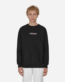 Alltimers Mini Estate Embroidered Crewneck Sweatshirt Black