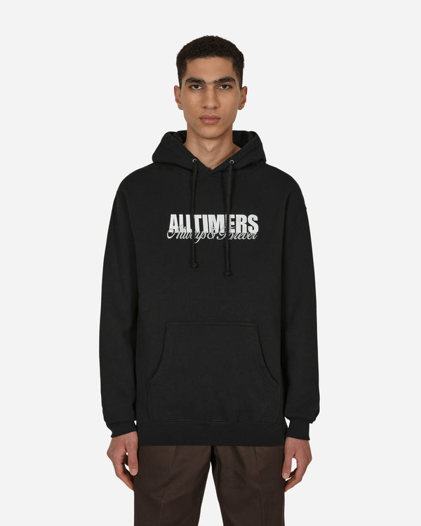 Alltimers Always Embroidered Hooded Sweatshirt Black