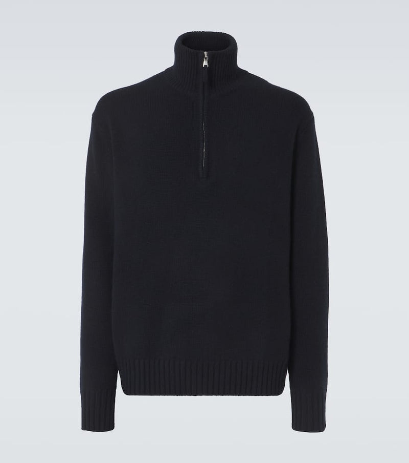 Allude Cashmere half-zip sweater