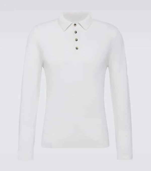 Allude Cashmere polo sweater