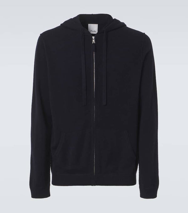 Allude Wool and cashmere hoodie