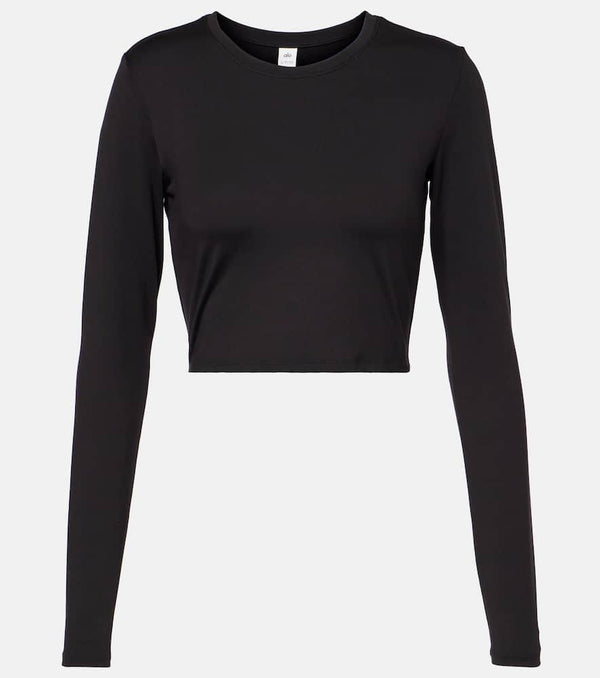 Alo Yoga Alosoft cropped technical top