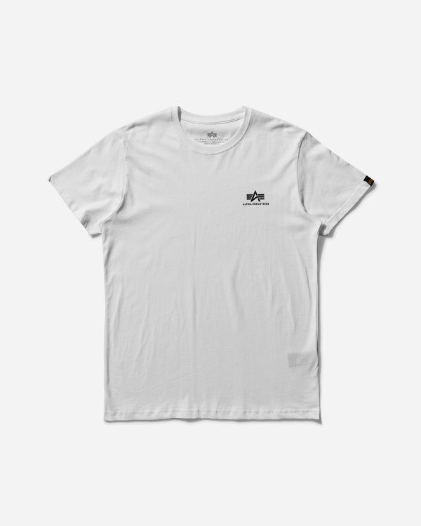 Alpha Industries Basic Small Logo T-Shirt White