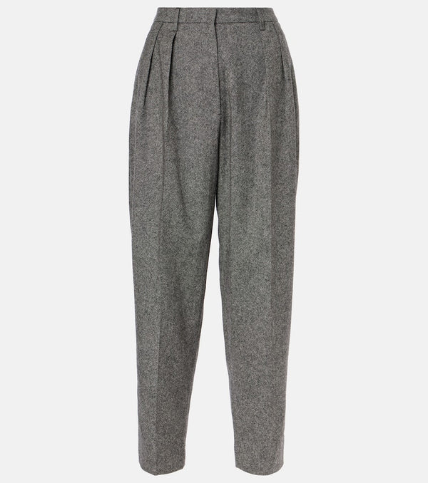 Altuzarra Emmett wool tweed tapered pants