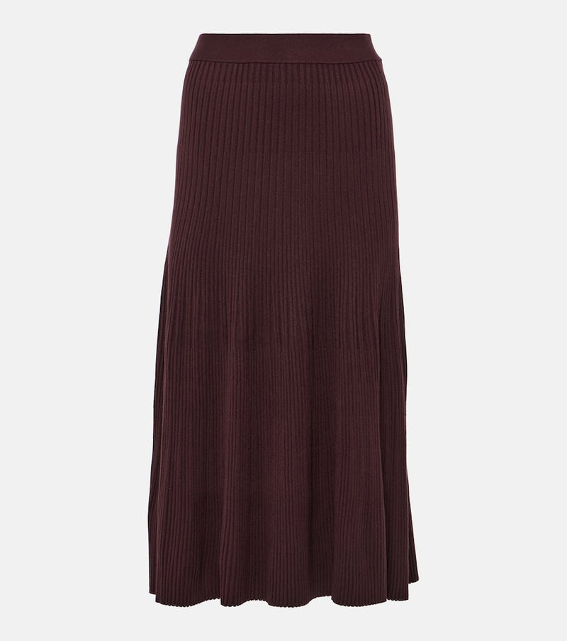 Altuzarra Ireene ribbed-knit midi skirt