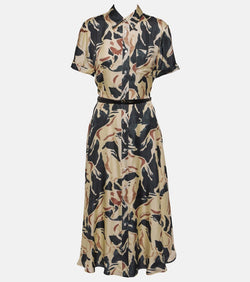 Altuzarra Kiera printed silk midi dress