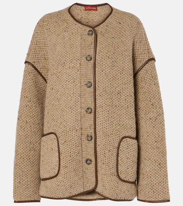 Altuzarra Medrano knitted wool-blend jacket