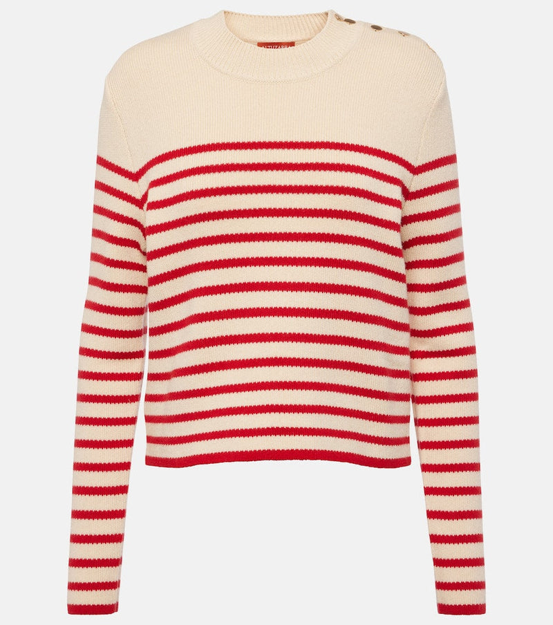 Altuzarra Oz striped cotton and cashmere sweater