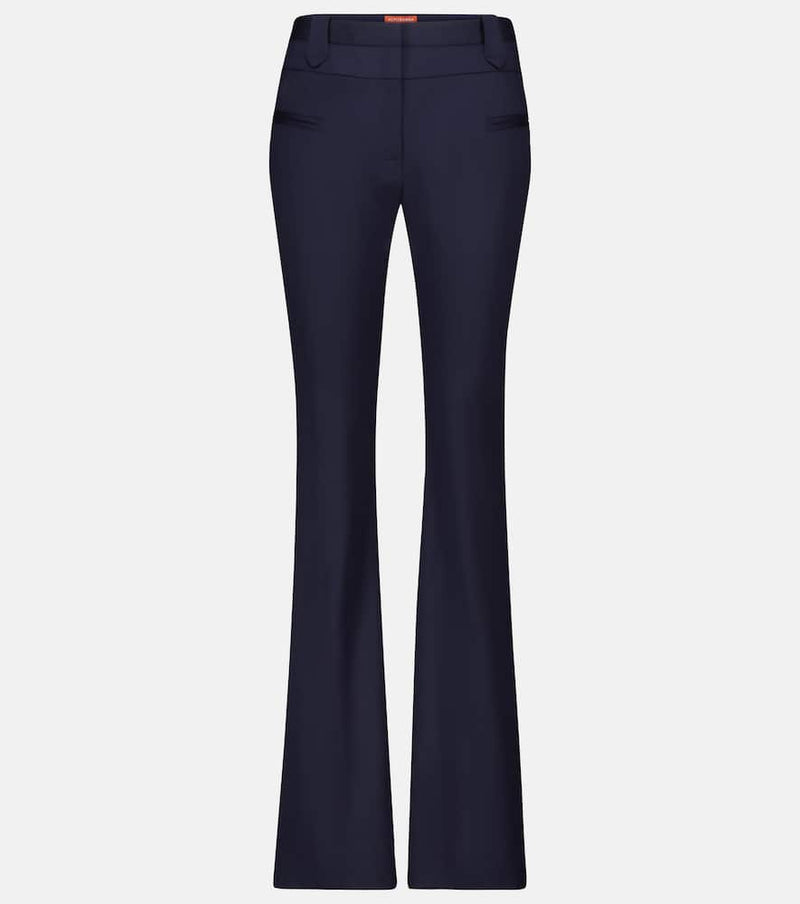 Altuzarra Serge stretch-wool bootcut pants