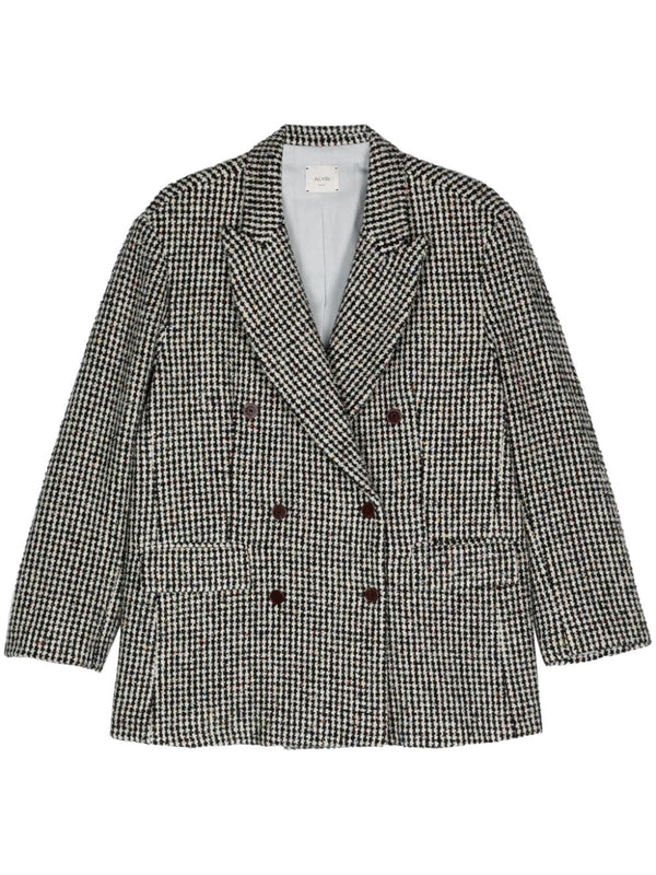 Alysi Wool Blend Double Breasted Coat