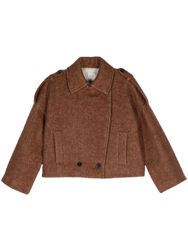 Alysi Wool Cropped Coat