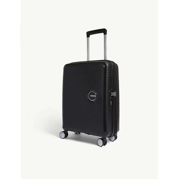 American Tourister Soundbox expandable four-wheel cabin suitcase 55cm | LYBSTORE