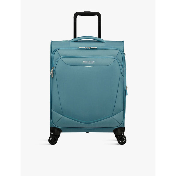 American Tourister SummerRide four-wheel woven cabin suitcase 55cm | LYBSTORE