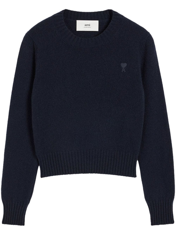 Ami Paris Ami De Coeur Cashmere Sweater