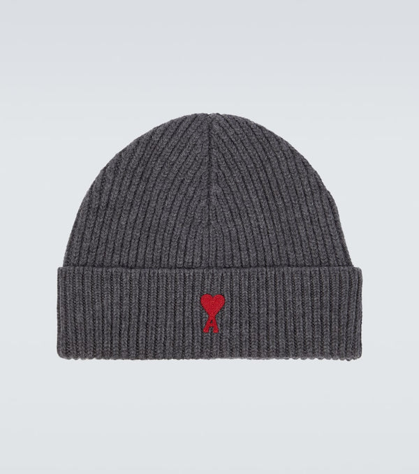 Ami Paris Ami de Caur wool beanie