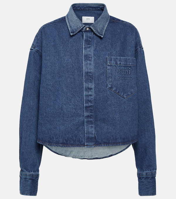 Ami Paris Cotton denim jacket