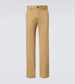 Ami Paris Cotton satin chinos