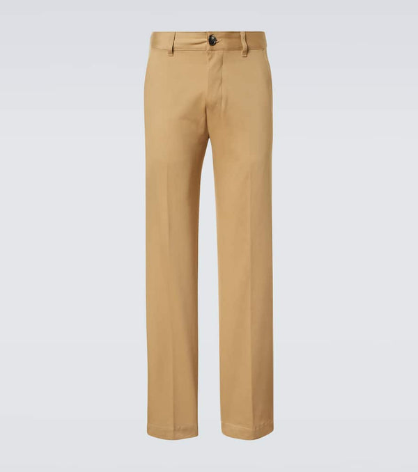 Ami Paris Cotton satin chinos