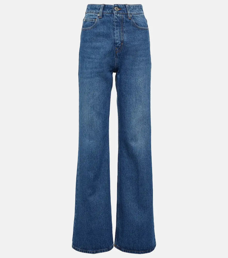 Ami Paris High-rise straight jeans | LYBSTORE