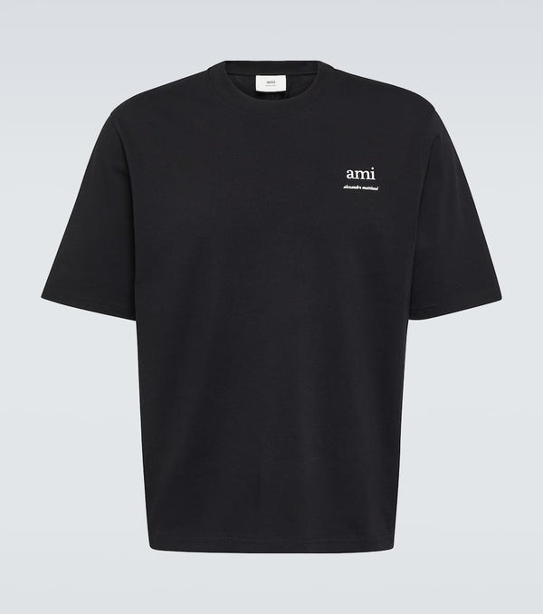 Ami Paris Logo cotton jersey T-shirt