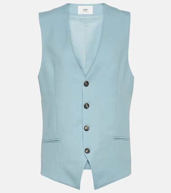 Ami Paris Wool waistcoat | LYBSTORE