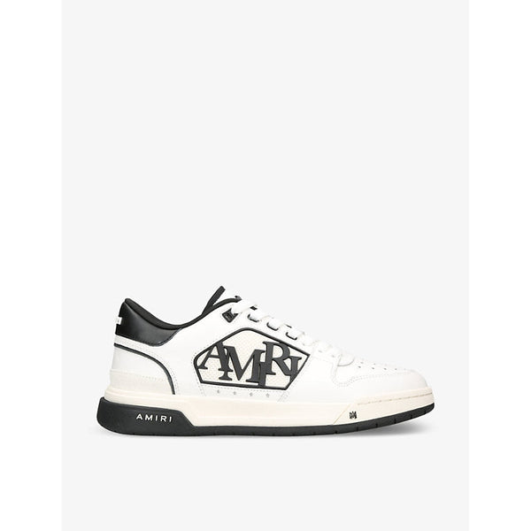 Amiri Classic logo-embellished leather low-top trainers | LYBSTORE