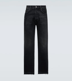 Amiri Faded mid-rise straight jeans