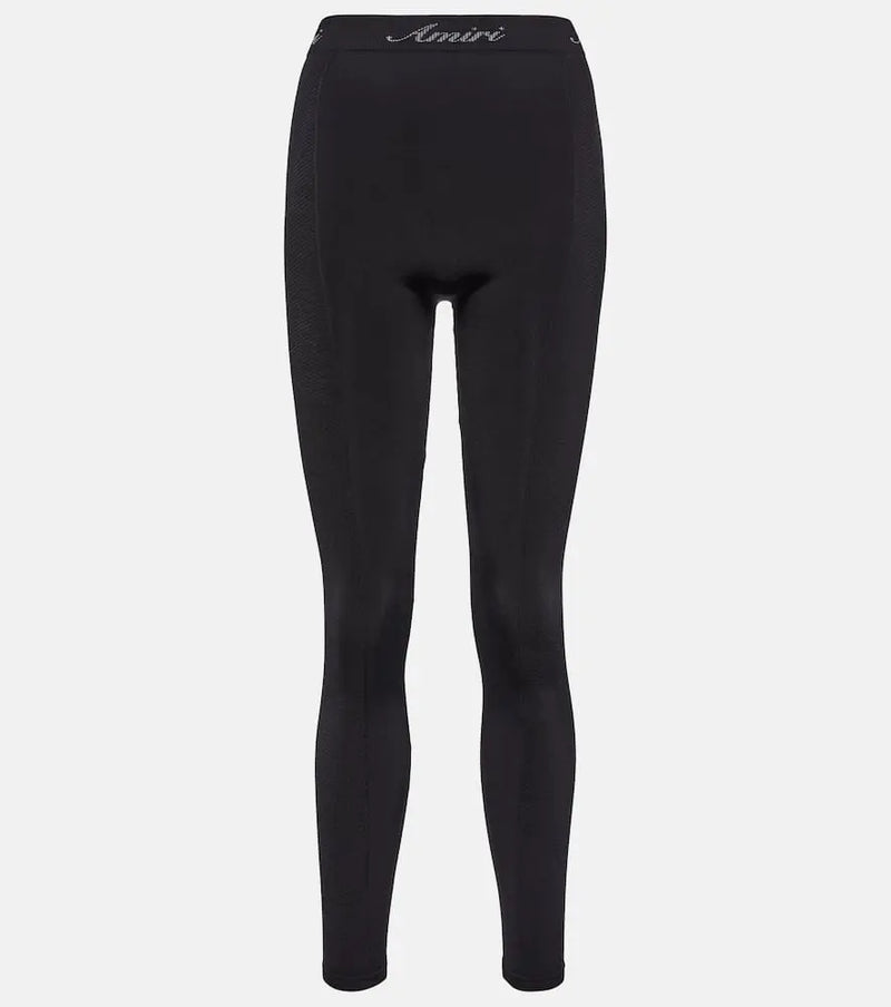 Amiri Logo high-rise leggings | LYBSTORE