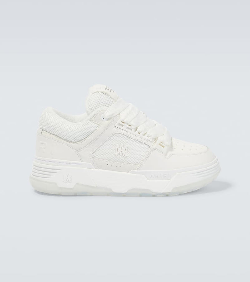 Amiri MA-1 leather and mesh sneakers