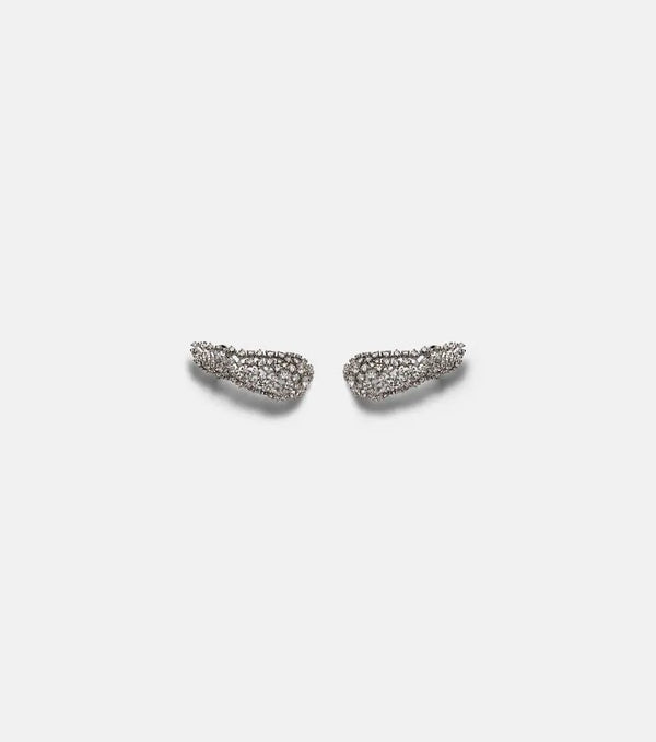 Ananya Scatter 18kt white gold earrings with diamonds